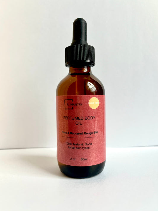 Eternal Aura – Perfumed Body Oil - Rose&Baccarat Rouge/Amber&Lavander